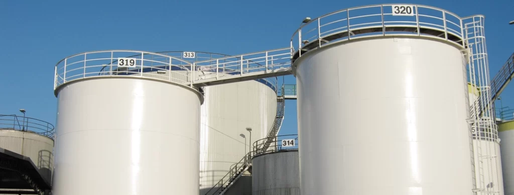 storage tanks