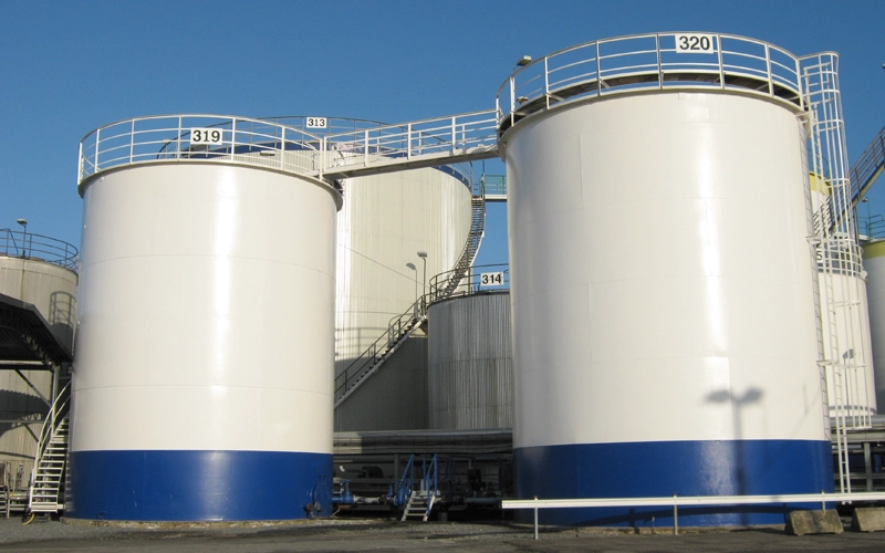 storage tanks